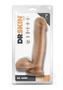 Dr. Skin Silver Collection Mr. Mark Dildo With Balls And Suction Cup 7in - Caramel