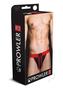 Prowler Red Ass-less Jock - Large - Red/black